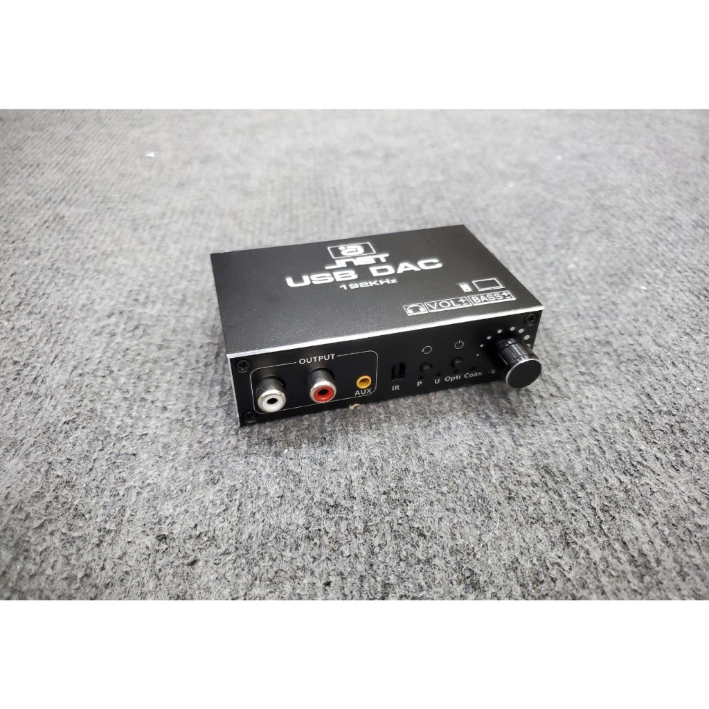 DAC Giải Mã 24bit 192khz Chính Hãng Jnet DA500U - Có Điều Khiển Chỉnh Được Cả Bass
