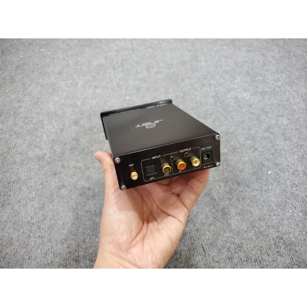 DAC Giải Mã Âm Thanh 32bit Chính Hãng JNet DA810 Tích Hợp LDAC DSD Có Bluetooth - Tặng Dây Quang Bãi