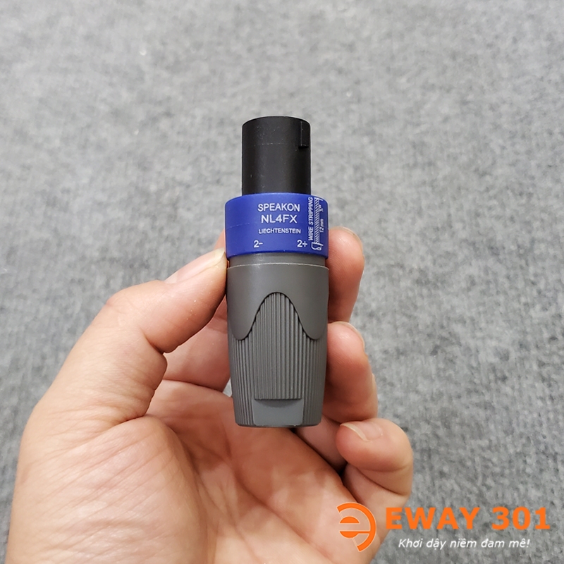 Jack Cắm SPEAKON NEUTRIK NL4FX Dòng Jack Cao Cấp