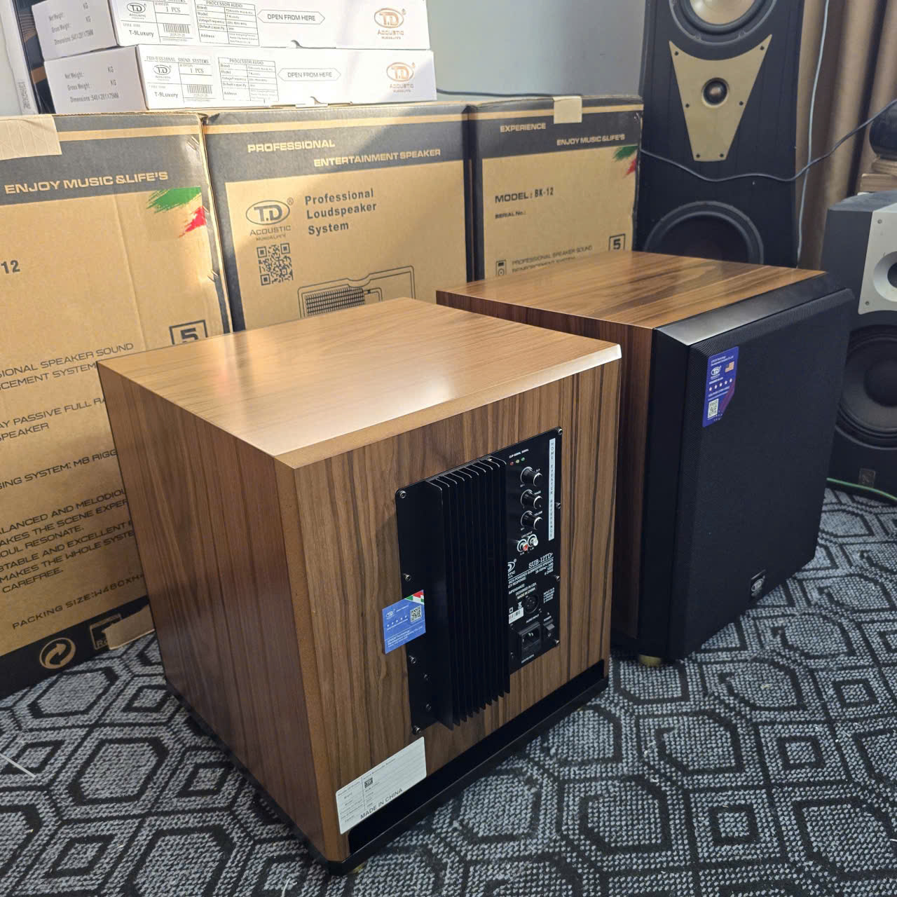 Mẫu Loa Sub Âm Trầm SUB-12TD+ - TD Acoustic