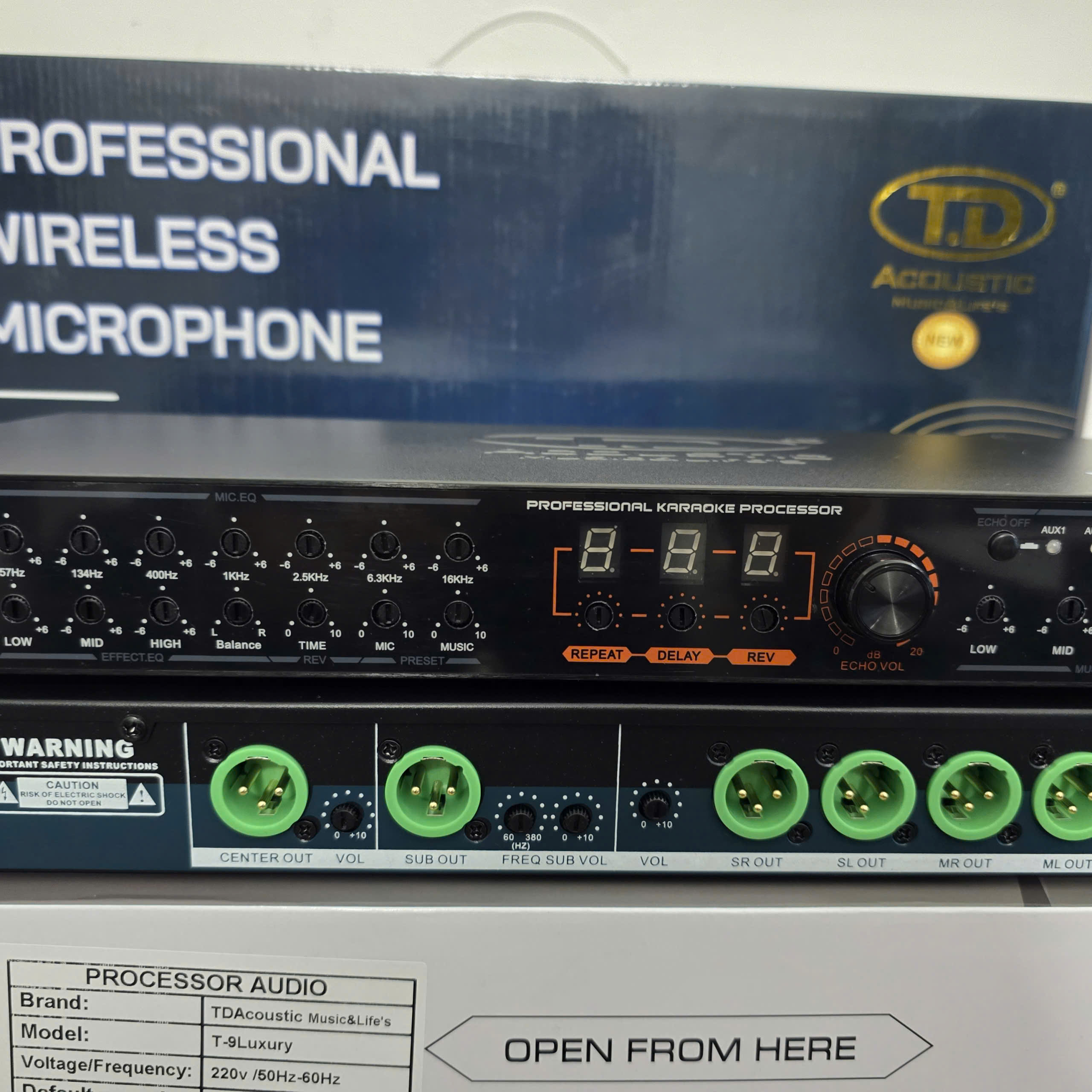 Vang Cơ Lai Số T9 Luxuy 2026 - TD Acoustic