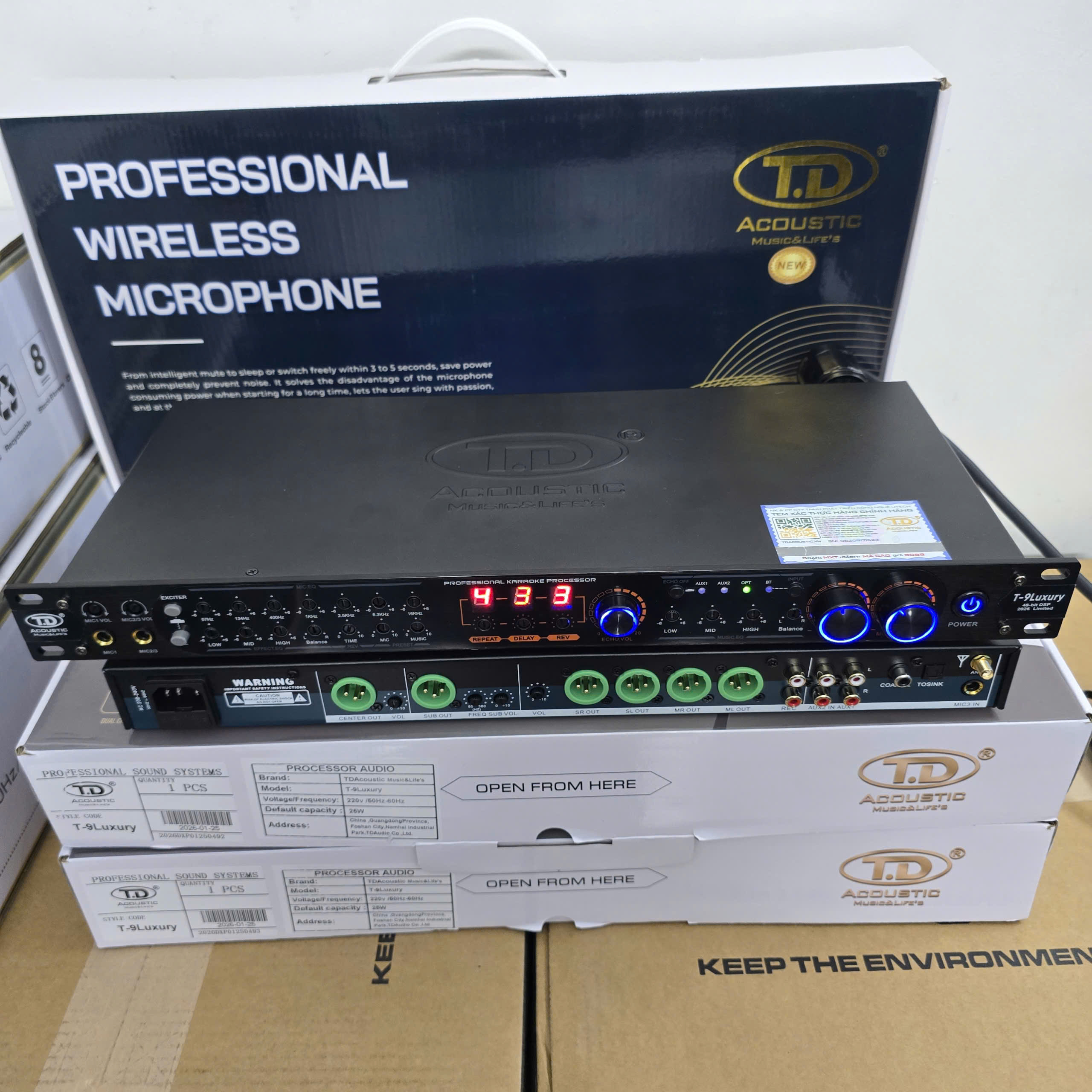 Vang Cơ Lai Số T9 Luxuy 2026 - TD Acoustic