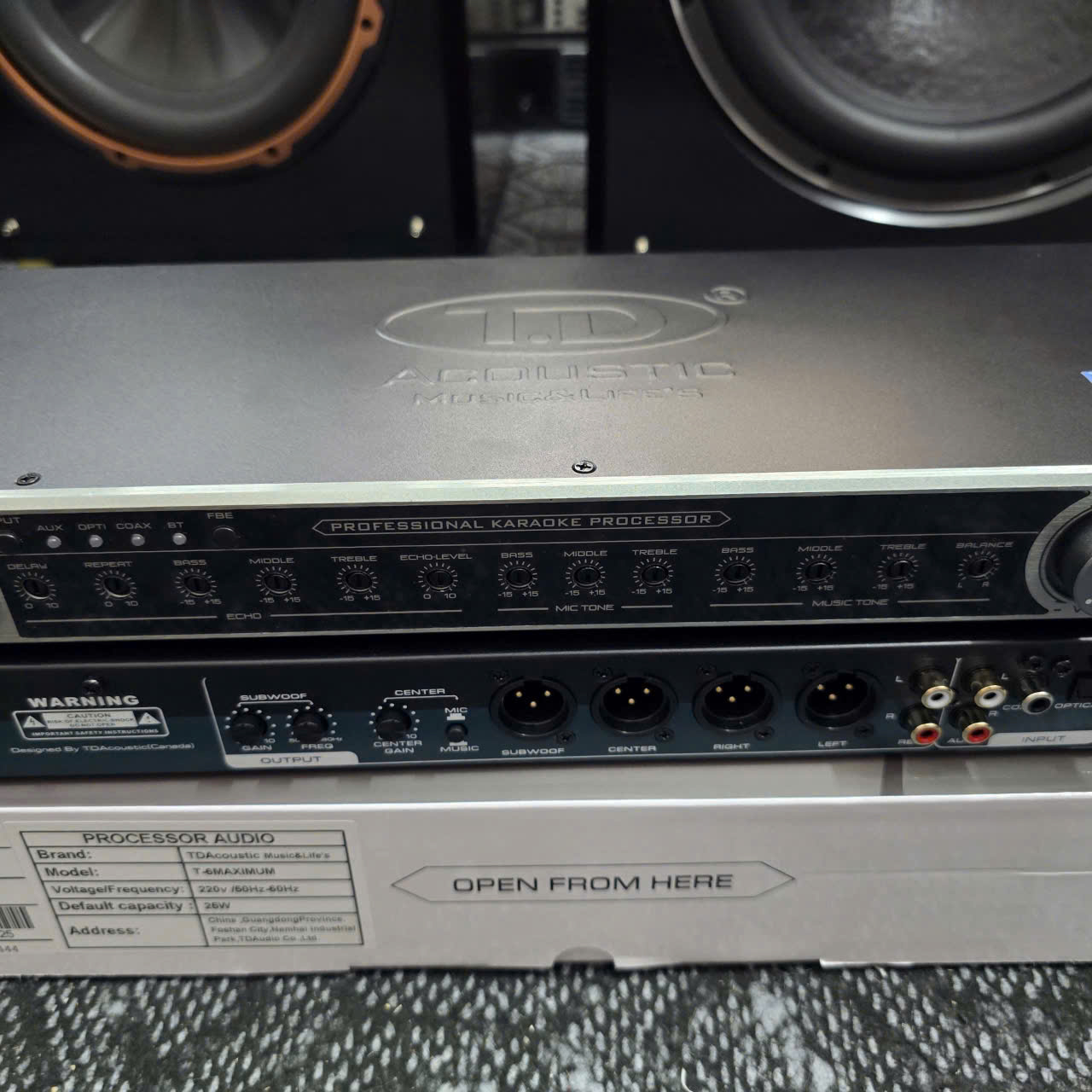 Vang cơ TD Acoustic T-6 MAXIMUM