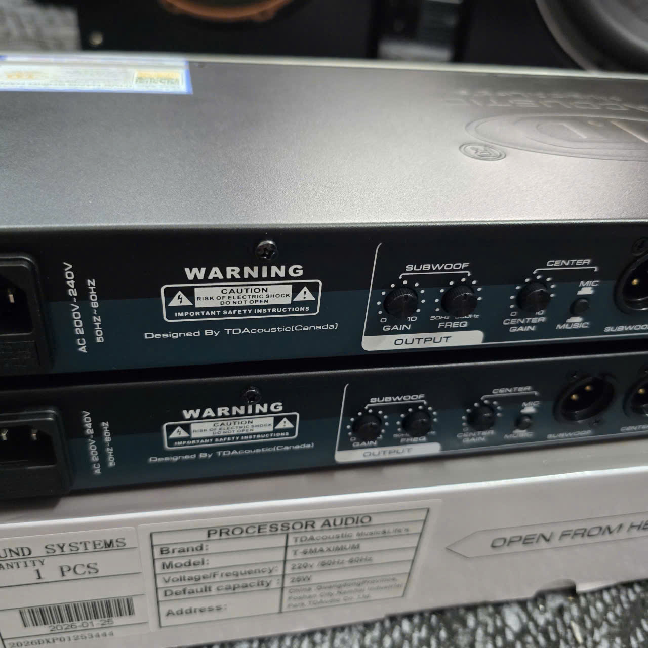 Vang cơ TD Acoustic T-6 MAXIMUM