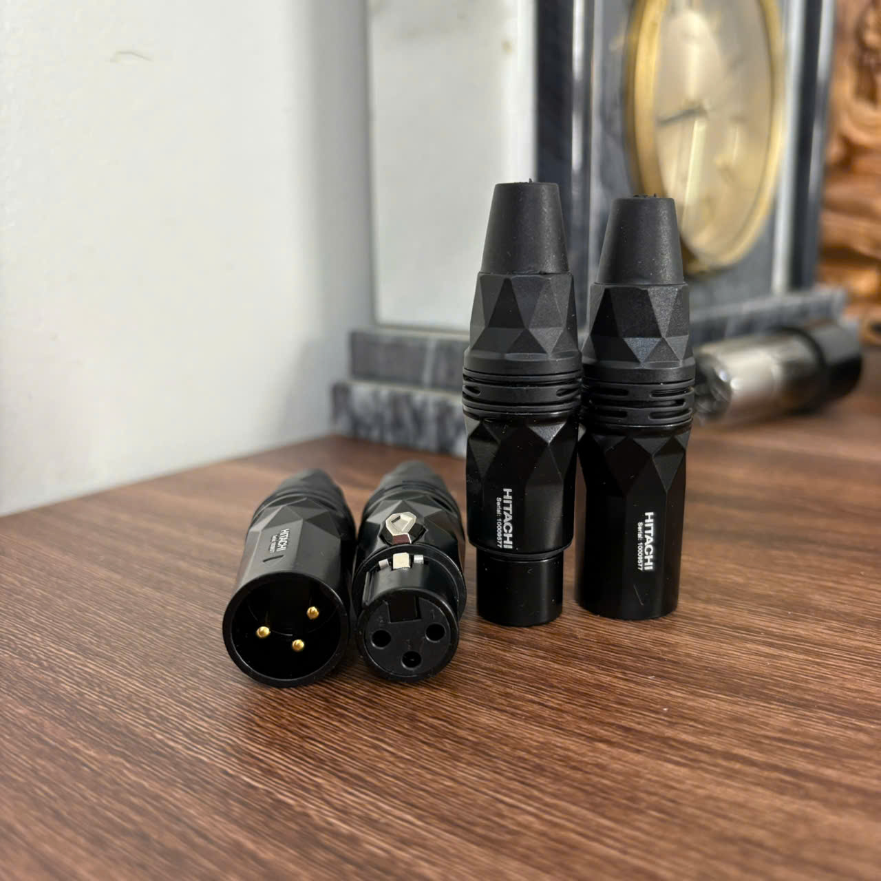 1 Bộ (4 chiếc) Giắc Canon XLR HITACHI – Hoàn Thiện Cao Cấp, Truyền Tín Hiệu Ổn Định