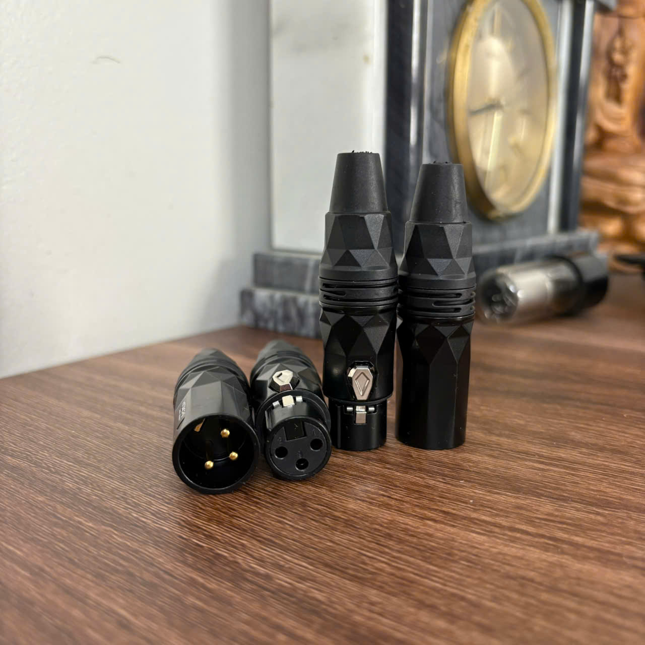 1 Bộ (4 chiếc) Giắc Canon XLR HITACHI – Hoàn Thiện Cao Cấp, Truyền Tín Hiệu Ổn Định