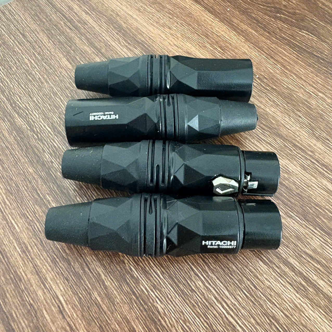 1 Bộ (4 chiếc) Giắc Canon XLR HITACHI – Hoàn Thiện Cao Cấp, Truyền Tín Hiệu Ổn Định