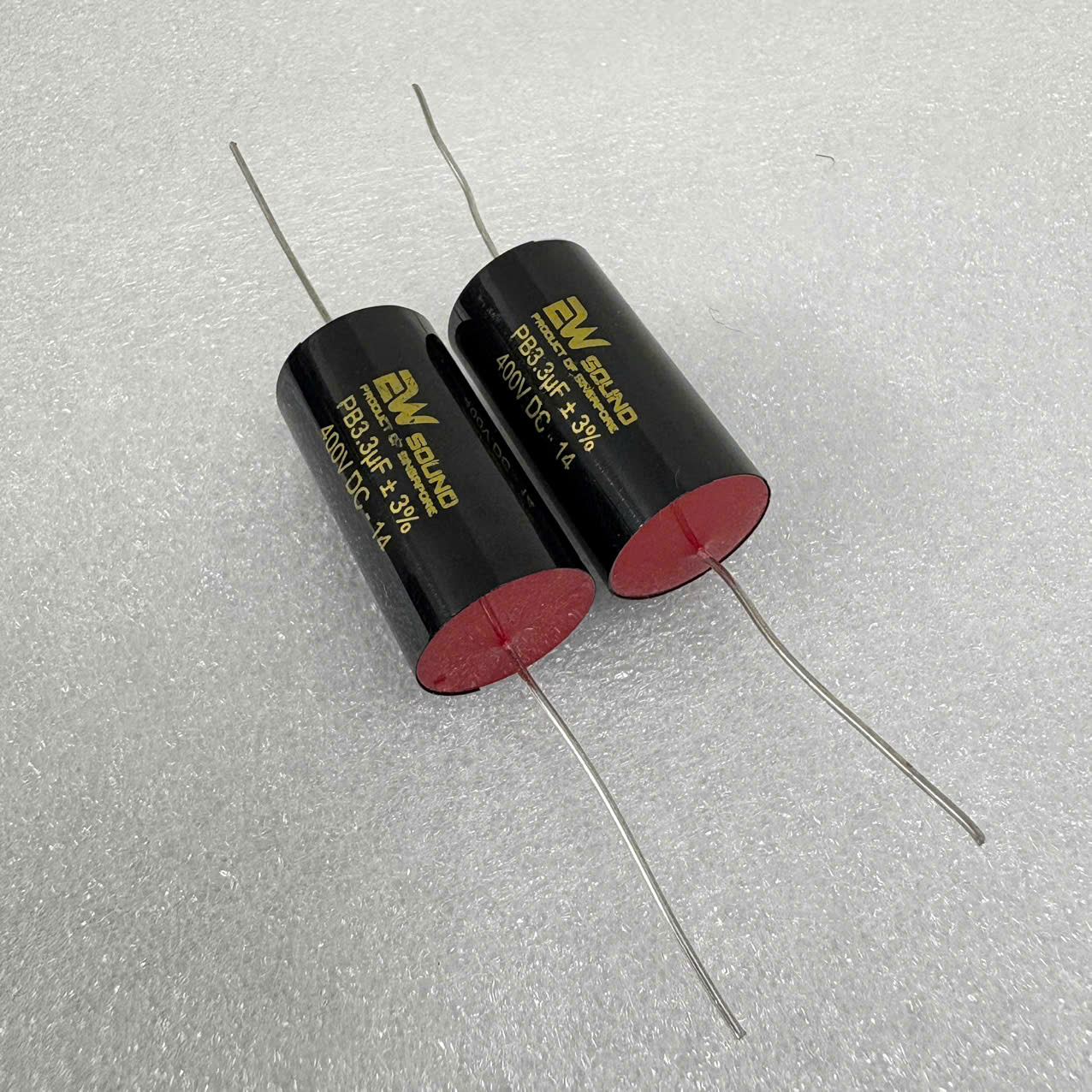 Tụ Audio EW SOUND PB 3.3uF - 400VDC, Tụ dành cho loa Treble (1 đôi)