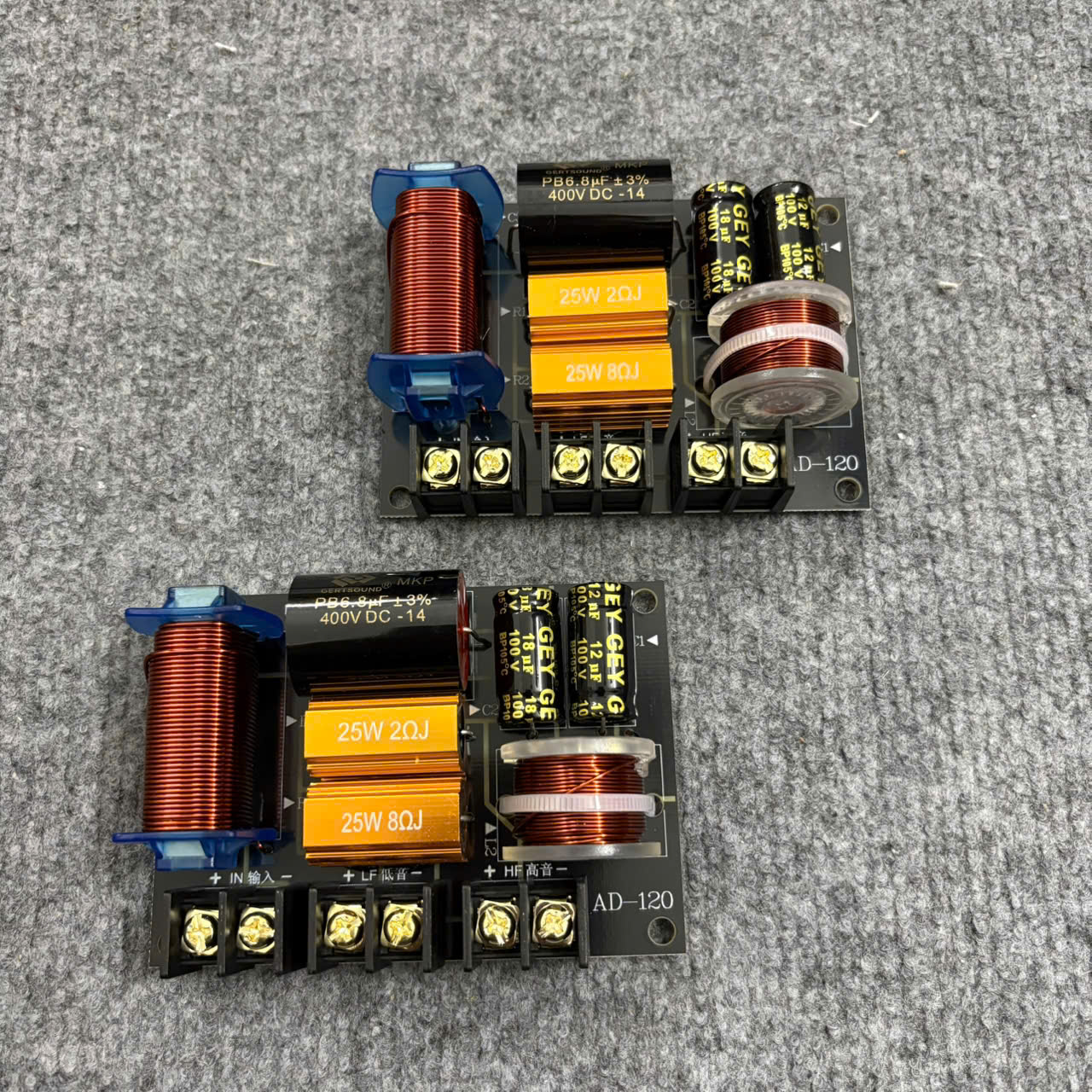 MẠCH PHÂN TẦN 2 ĐƯỜNG TIẾNG AD-120 FULL ĐƠN – LINH KIỆN CAO CẤP