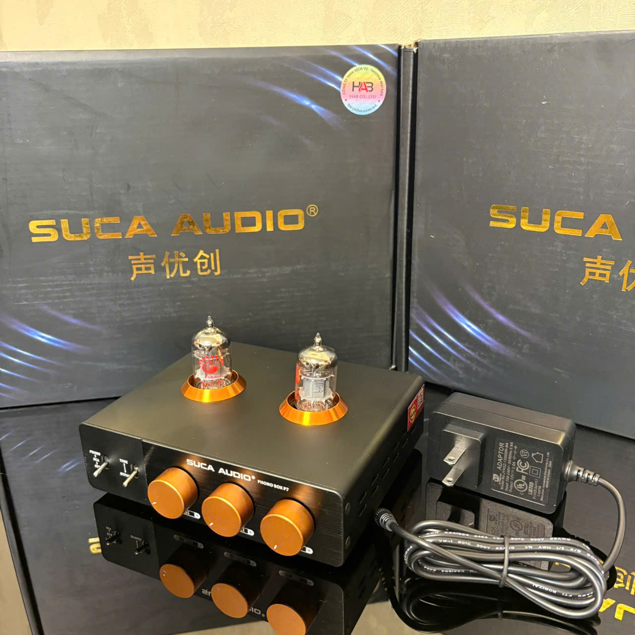 Tiền khuyếch đại / Pre Đèn Suca Audio Phono Box P7