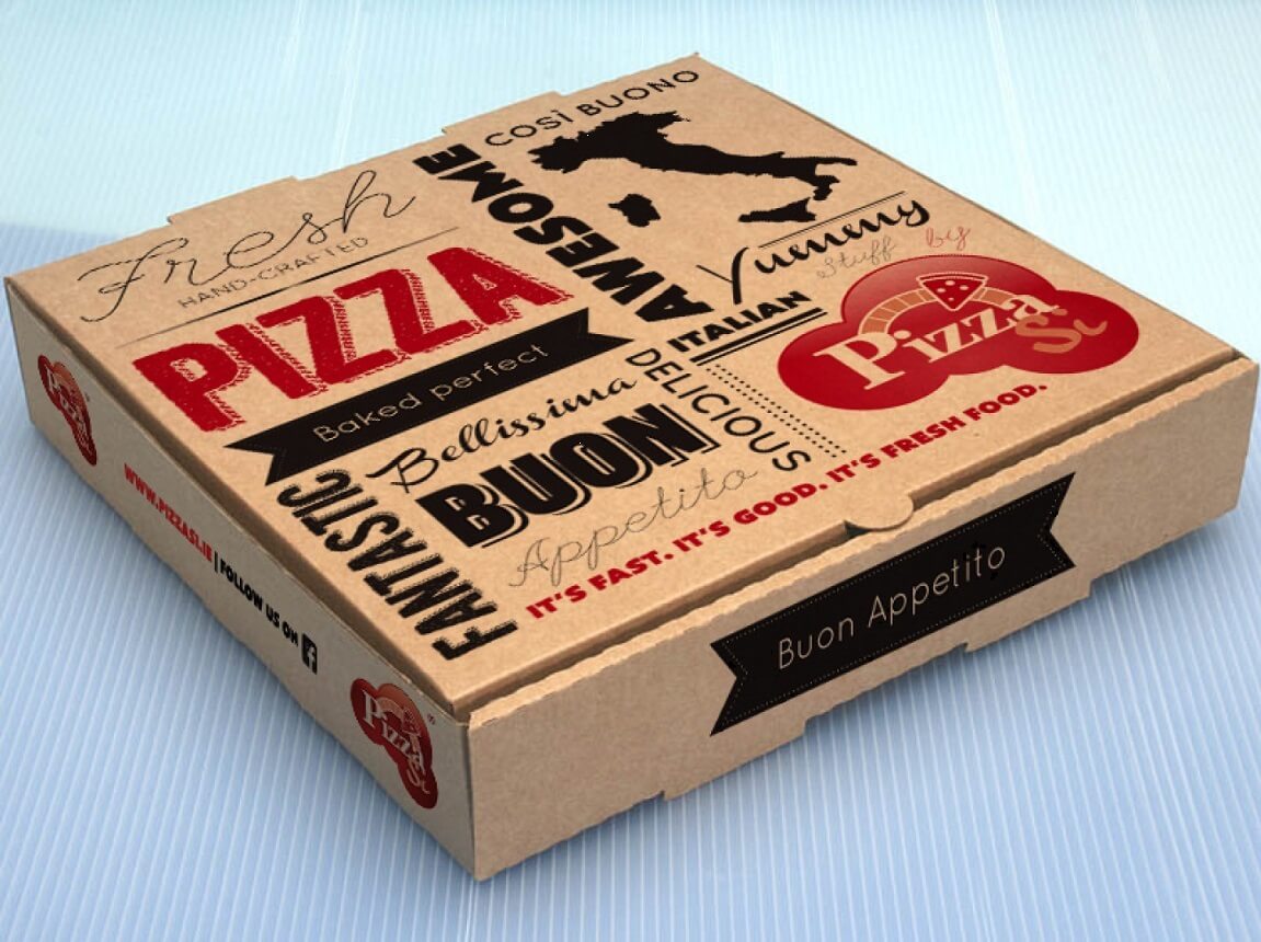 Mẫu hộp piza thân thiện với môi trường