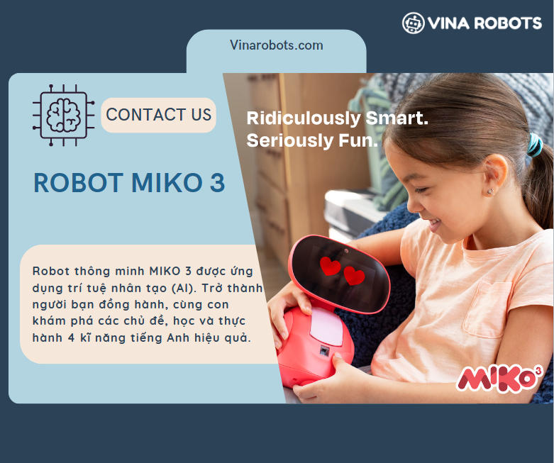 Các trò chơi có trong Robot thông minh MIKO 3 liệu có ảnh hưởng đến con?