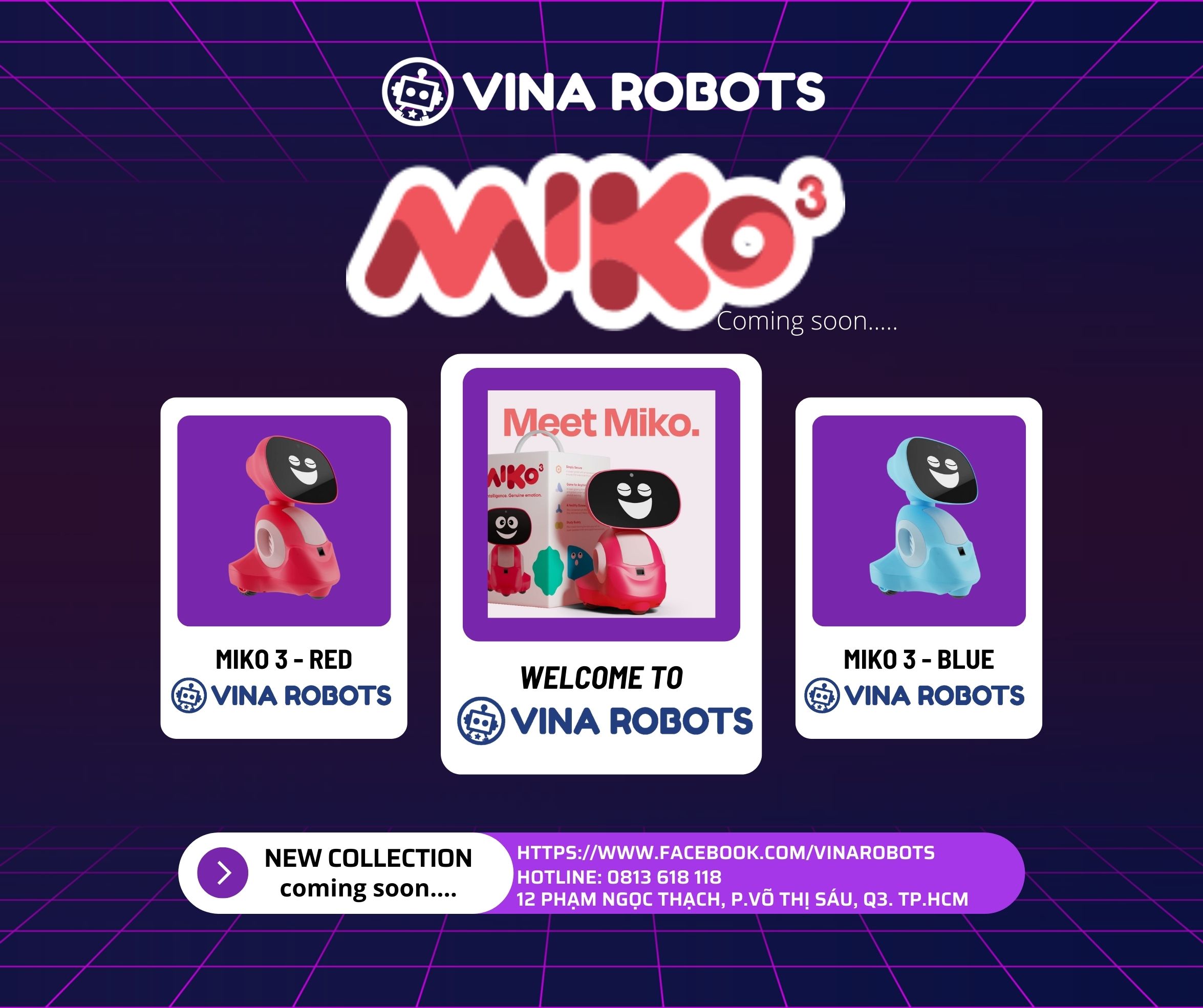 MIKO 3 - CHÚ ROBOTS TINH NGHỊCH THÔNG MINH