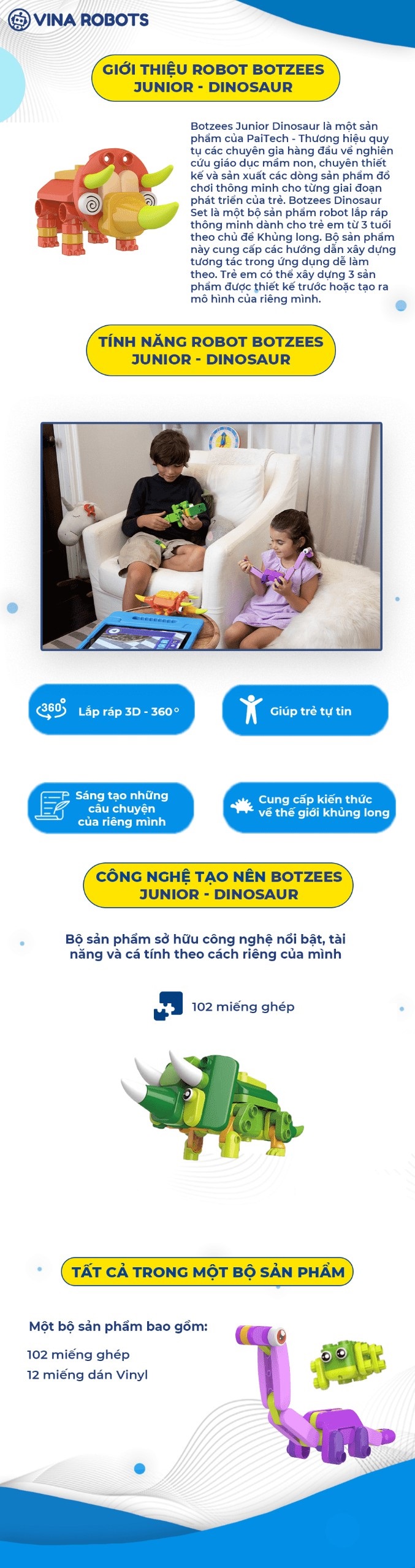 Hướng dẫn Tạo khung robot cho người mới bắt đầu