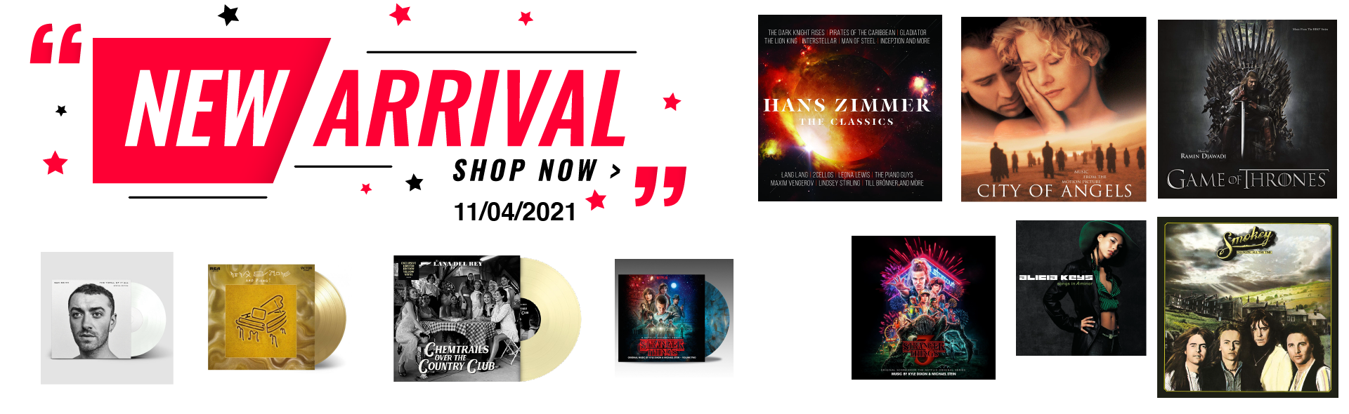 New Arrivals 11/04/2021