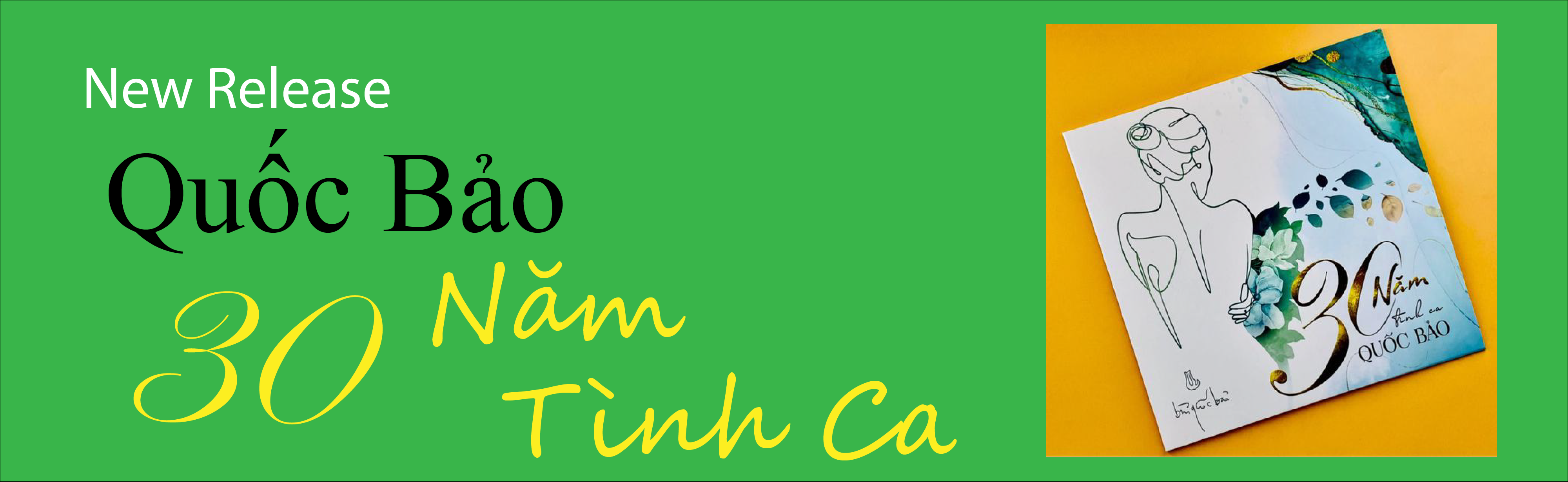 Giới thiệu đĩa vinyl LP  Quốc Bảo - 30 Năm Tình Ca