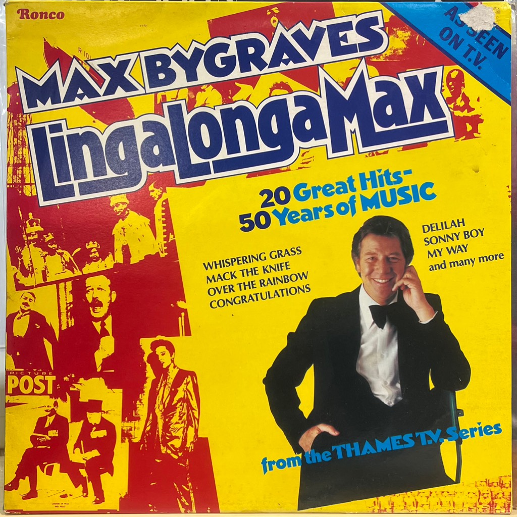 vinyl Max Bygraves – LingaLongaMax