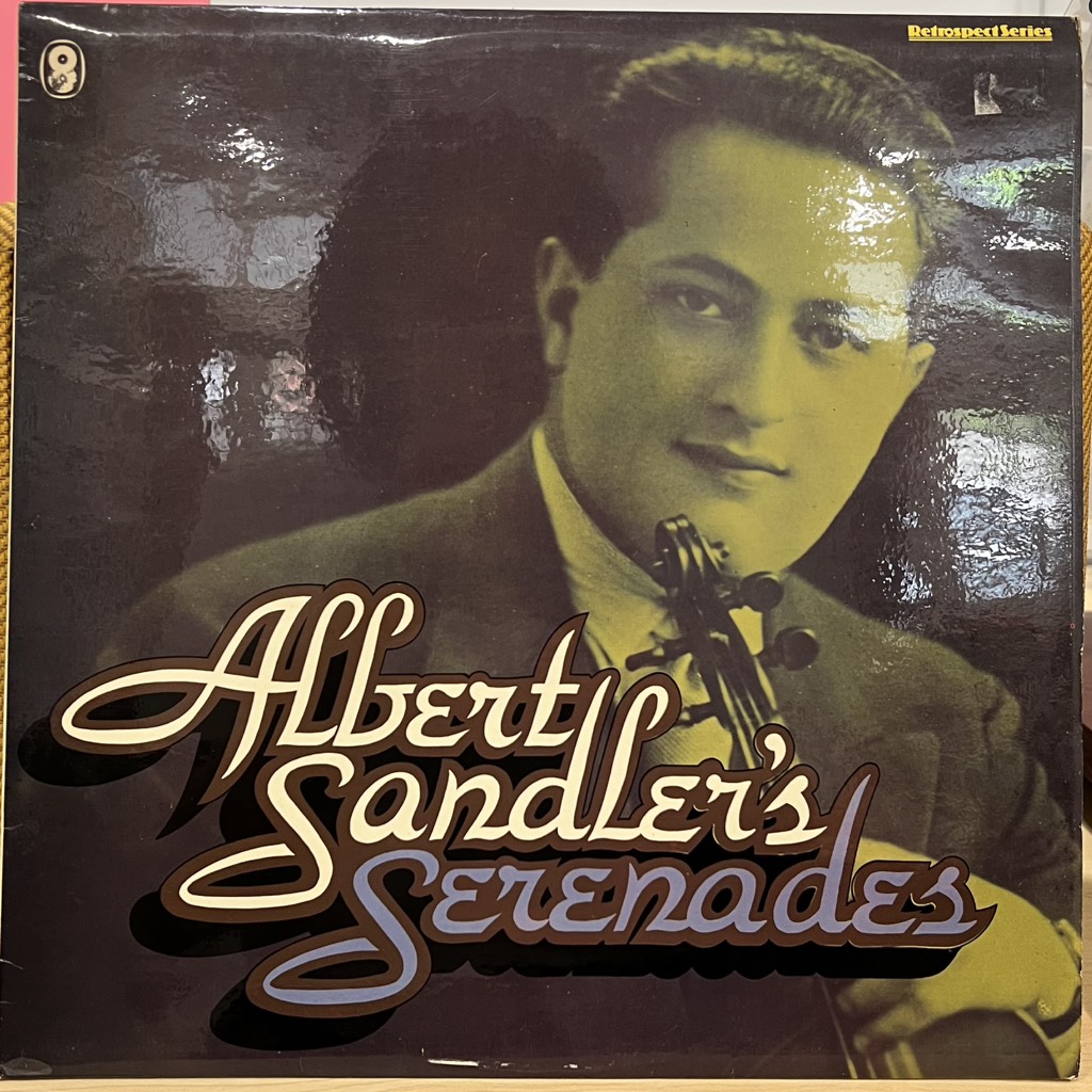 vinyl Albert Sandler – Serenades