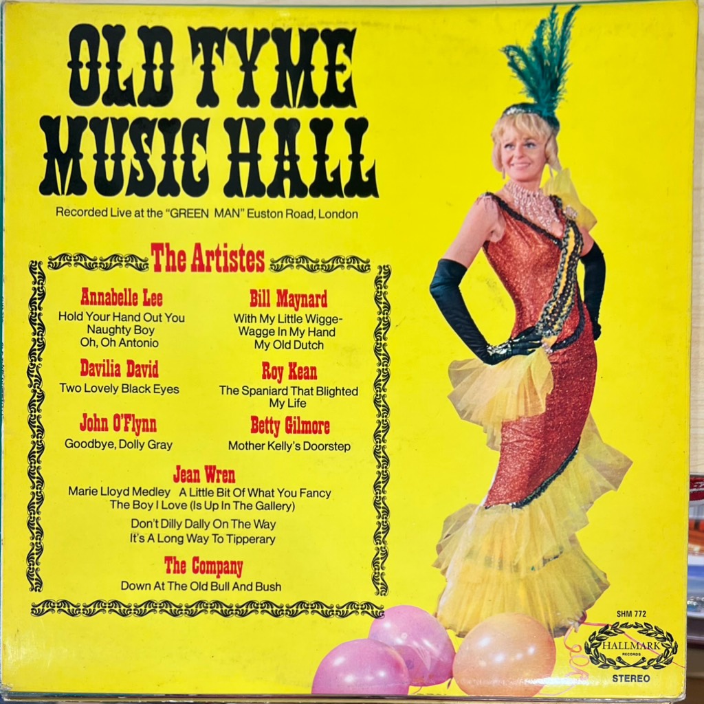 thuê vinyl Annabelle Lee, Bill Maynard, Davilia David, Roy Kean, John O'Flynn, Betty Gilmore, Jean Wren – Old Tyme Music Hall