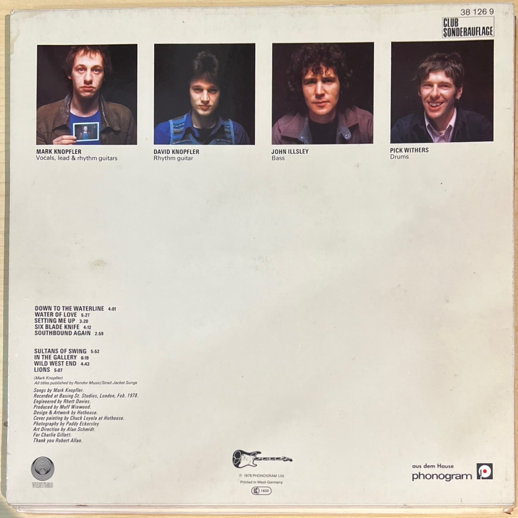 vinyl Dire Straits – Dire Straits
