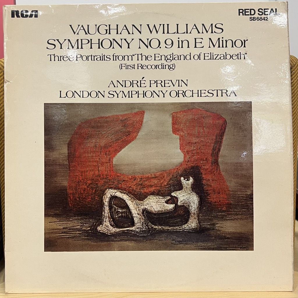 vinyl Vaughan Williams, André Previn, London Symphony Orchestra – Symphony No. 9, Three Portraits From 