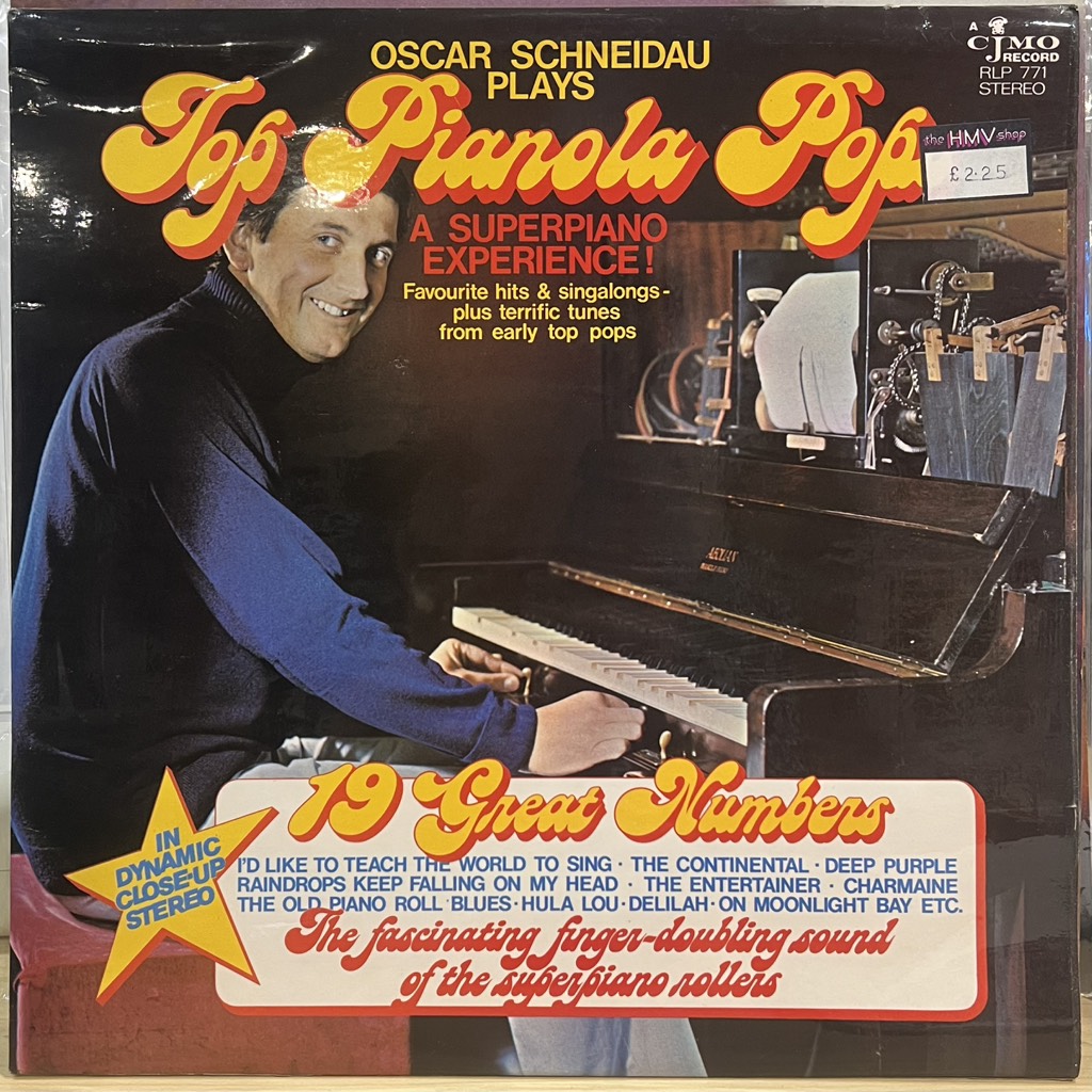vinyl Oscar Schneidau – Top Piano Pops