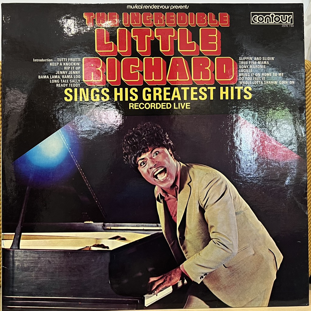 vinyl Little Richard – The Incredible Little Richard Sings His Greatest Hits Recorded Live