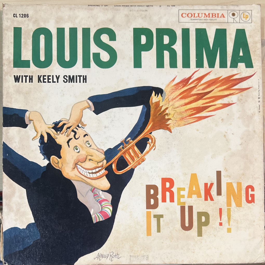 vinyl Louis Prima With Keely Smith – Breaking It Up!