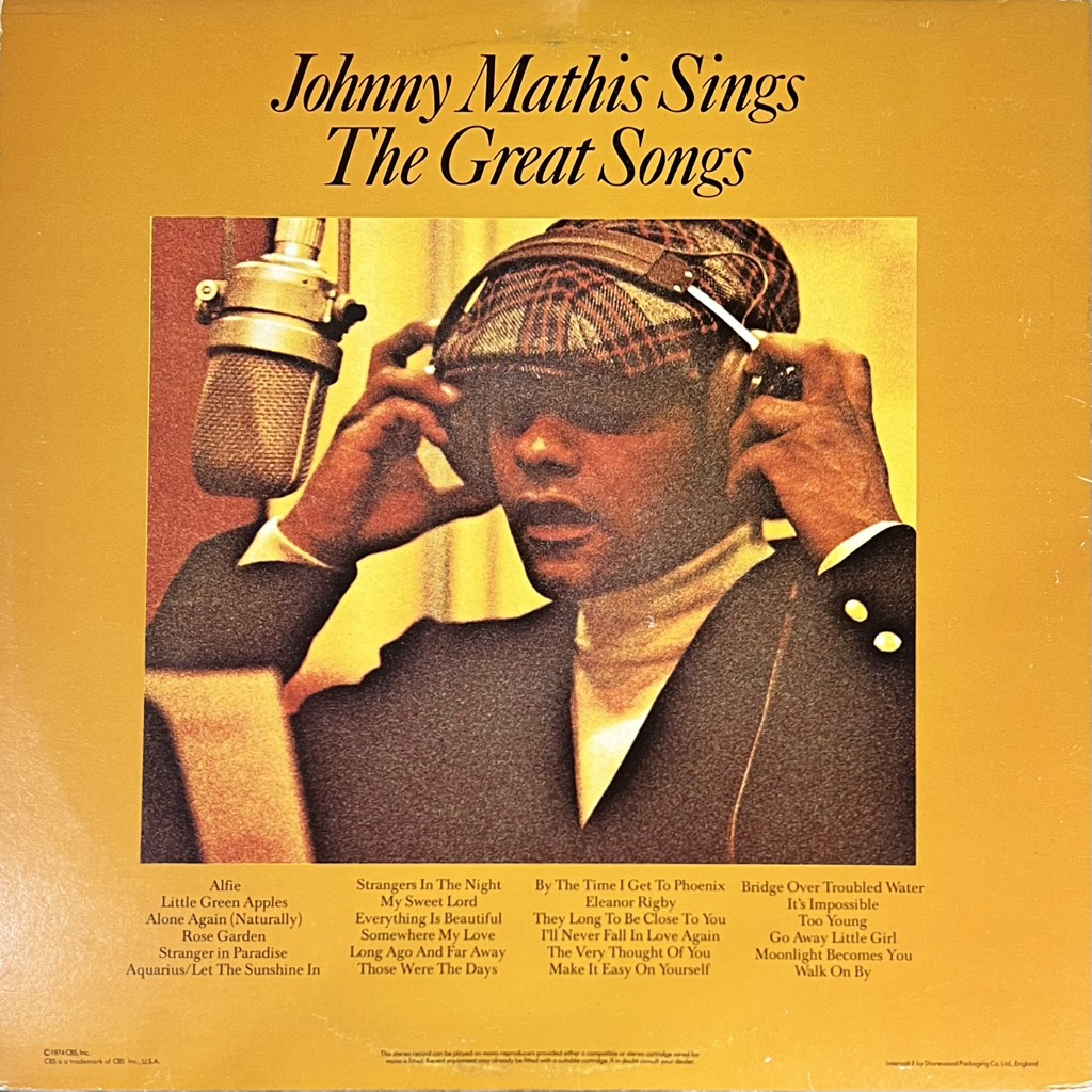 vinyl Johnny Mathis – Johnny Mathis Sings The Great Songs