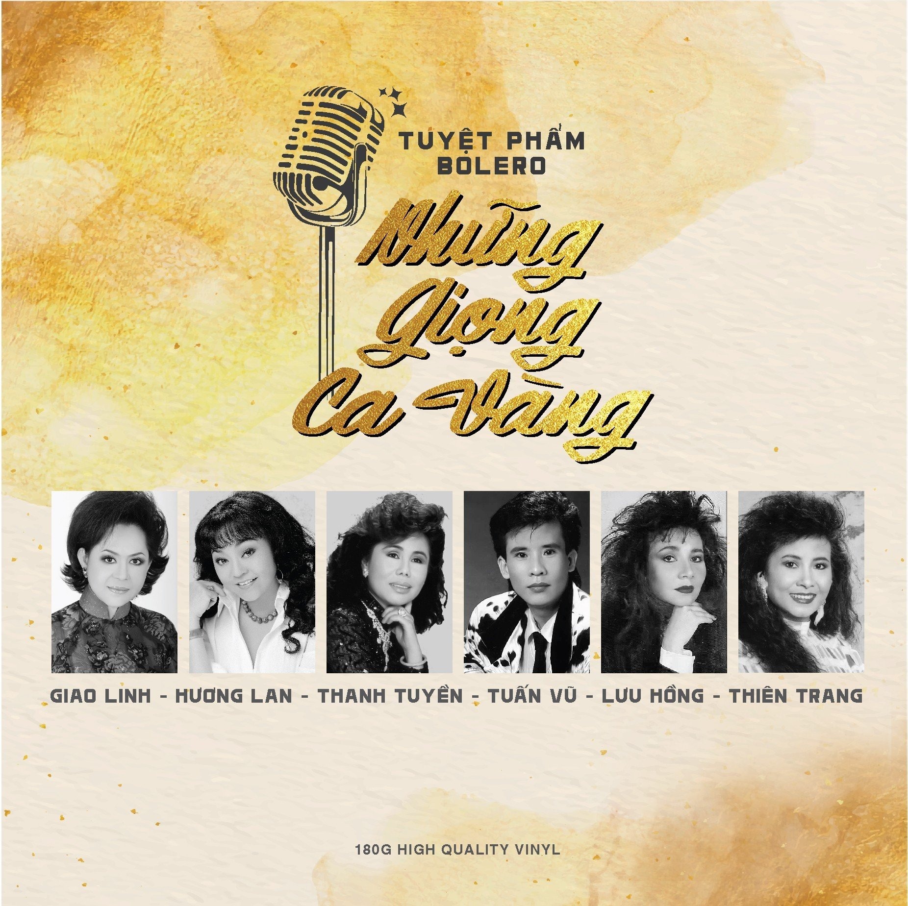 vinyl Tuyệt Phẩm Bolero - Những Giọng Ca Vàng