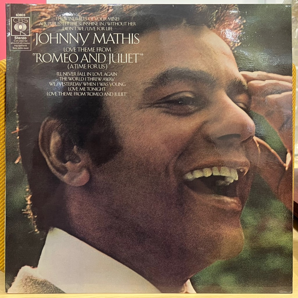 thuê vinyl Johnny Mathis – Love Theme From 