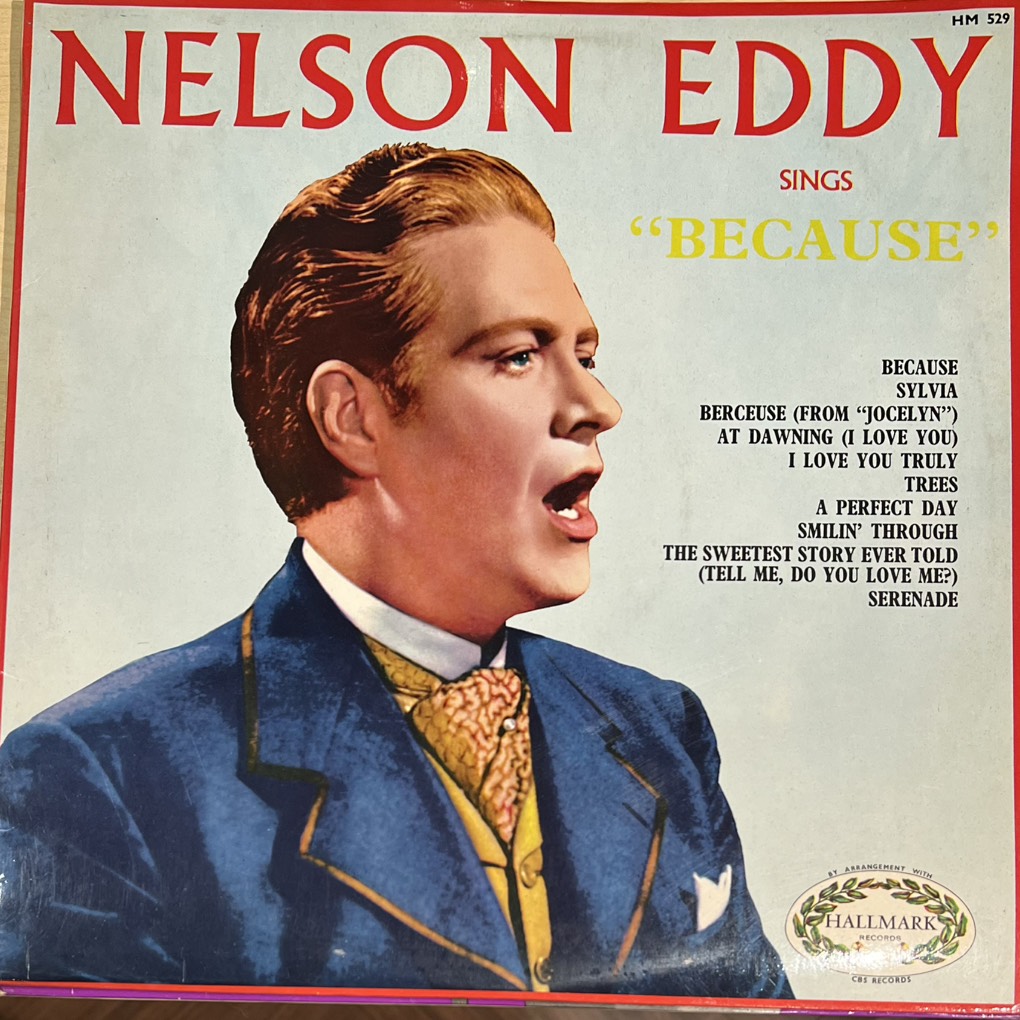 vinyl Nelson Eddy – Nelson Eddy Sings 