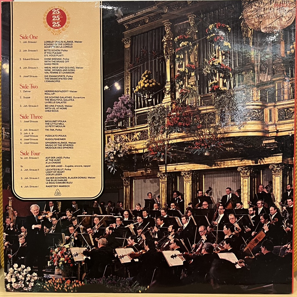 vinyl Vienna Philharmonic / Willi Boskovsky – New Year's Day Concert In Vienna = Neujahrskonzert In Wien = Concert Du Nouvel An, A Vienne
