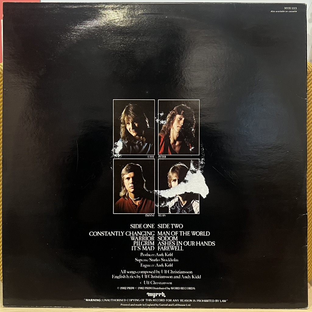 vinyl Jerusalem – Warrior
