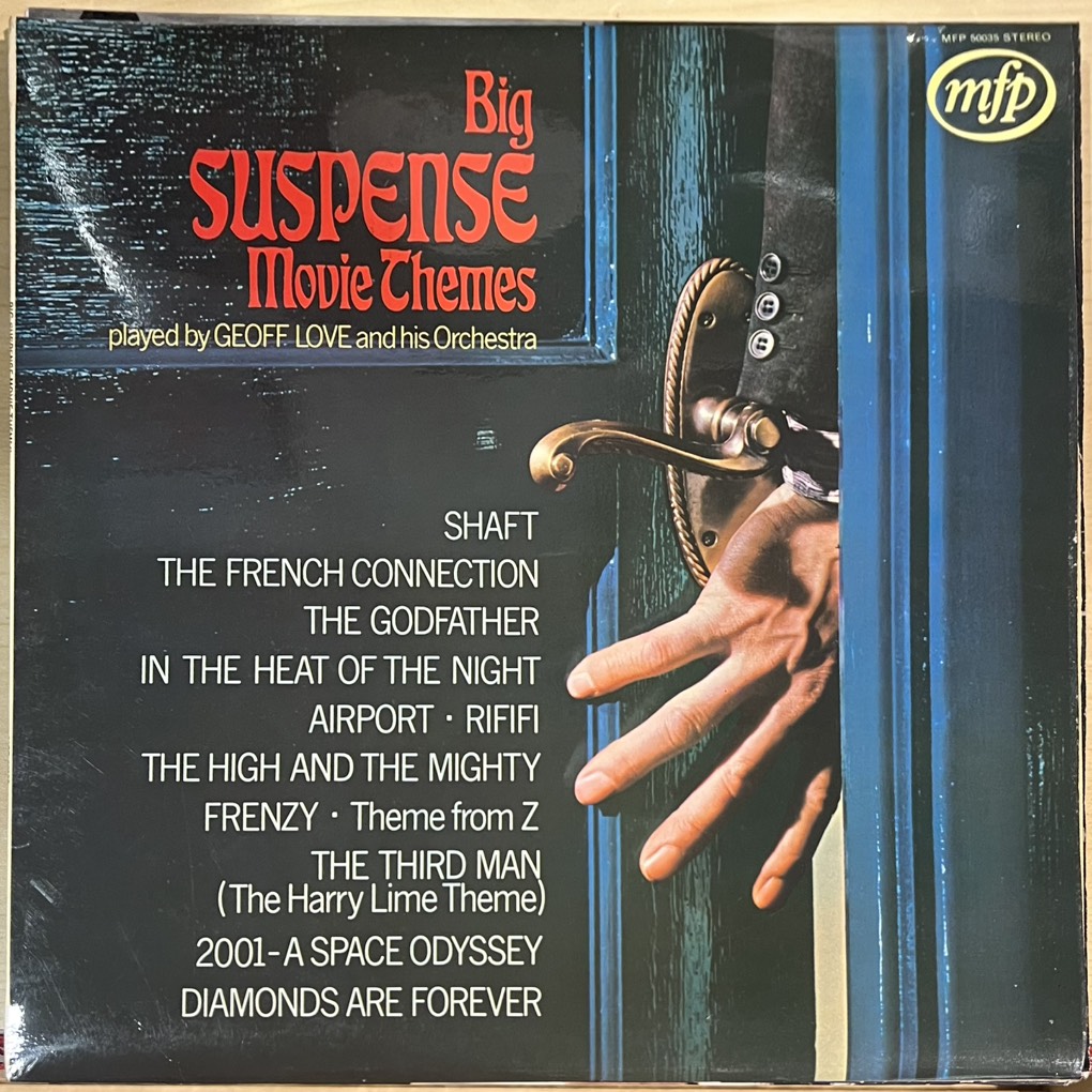 vinyl Geoff Love And His Orchestra – Big Suspense Movie Themes