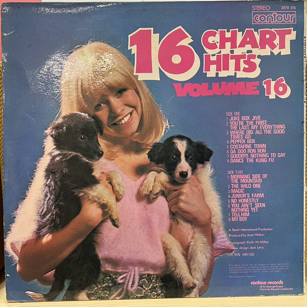 vinyl Unknown Artist – 16 Chart Hits Volume 16