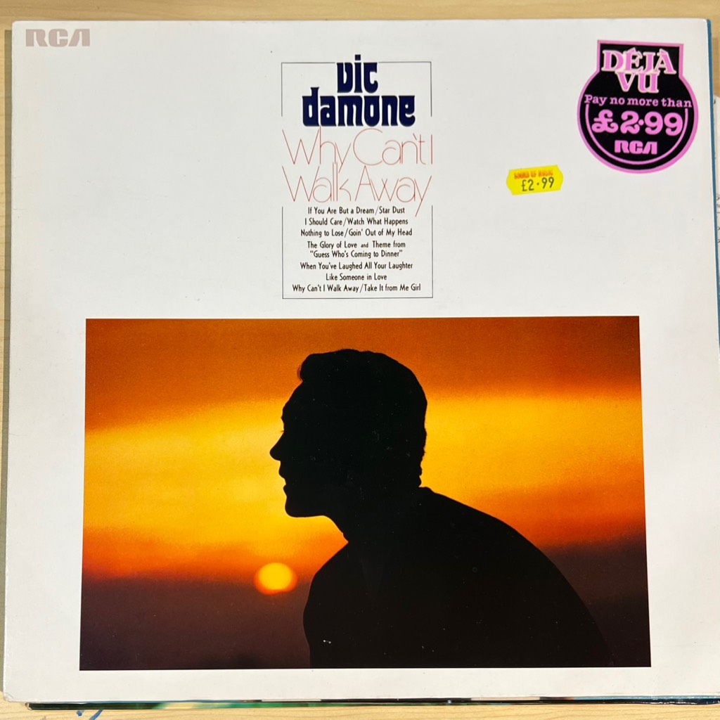 vinyl Vic Damone – Why Can't I Walk Away