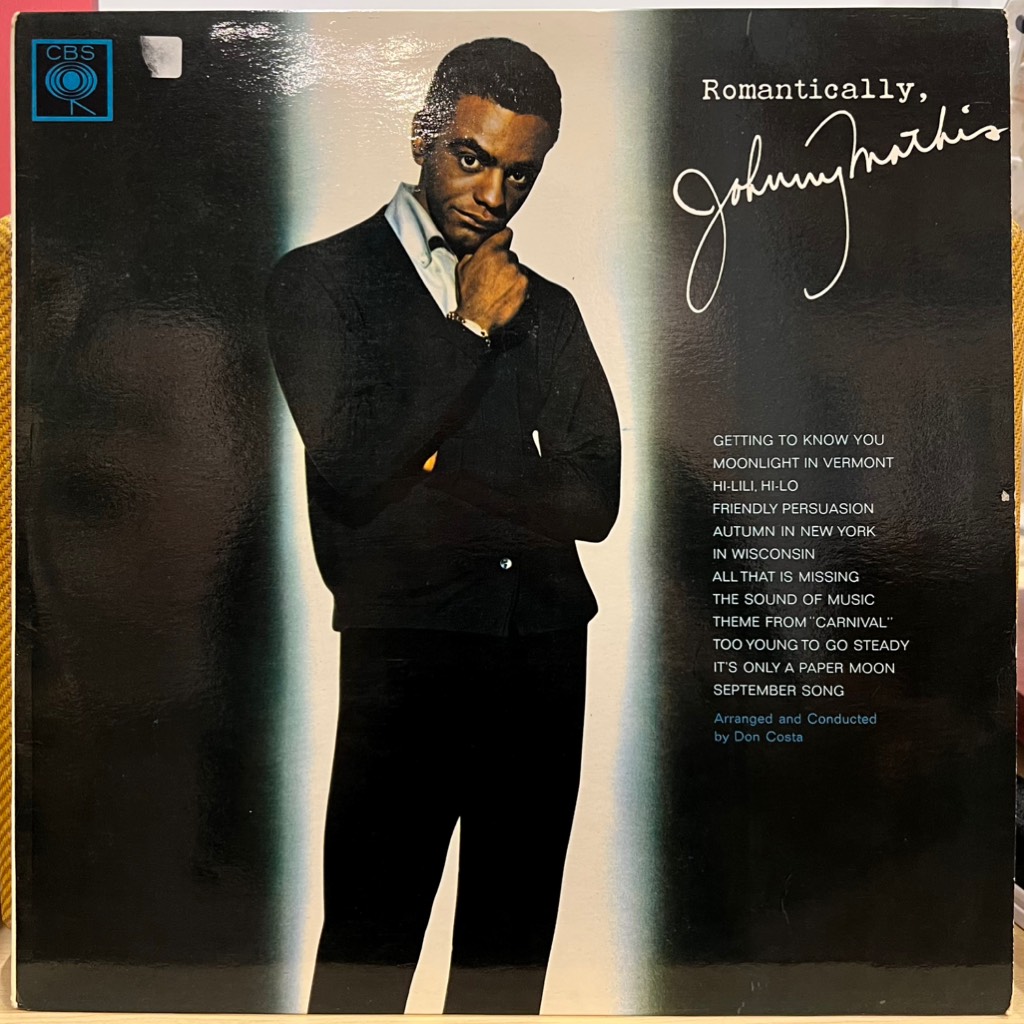 vinyl Johnny Mathis – Romantically