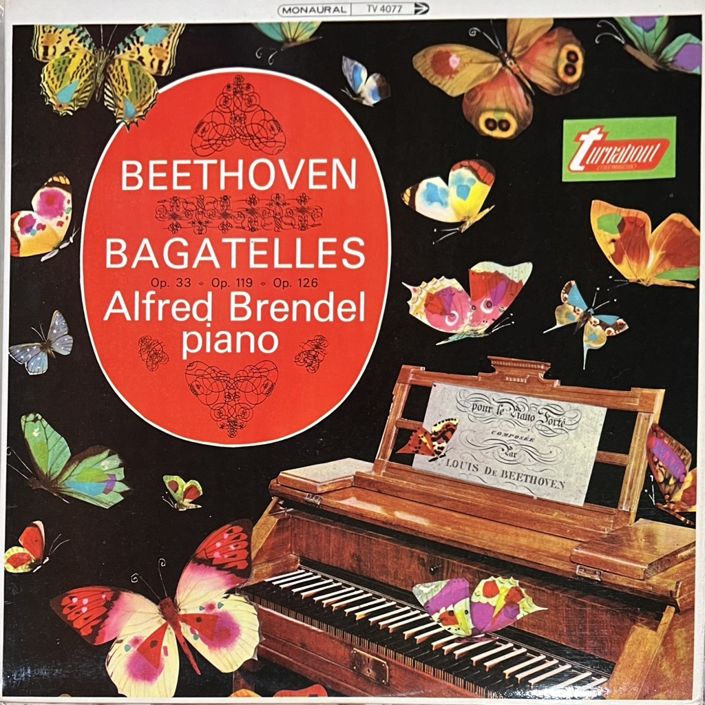 vinyl Beethoven, Alfred Brendel – Bagatelles Op. 33 · Op. 119 · Op. 126
