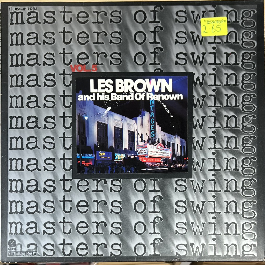 vinyl Les Brown And His Band Of Renown – Masters Of Swing Vol. 5