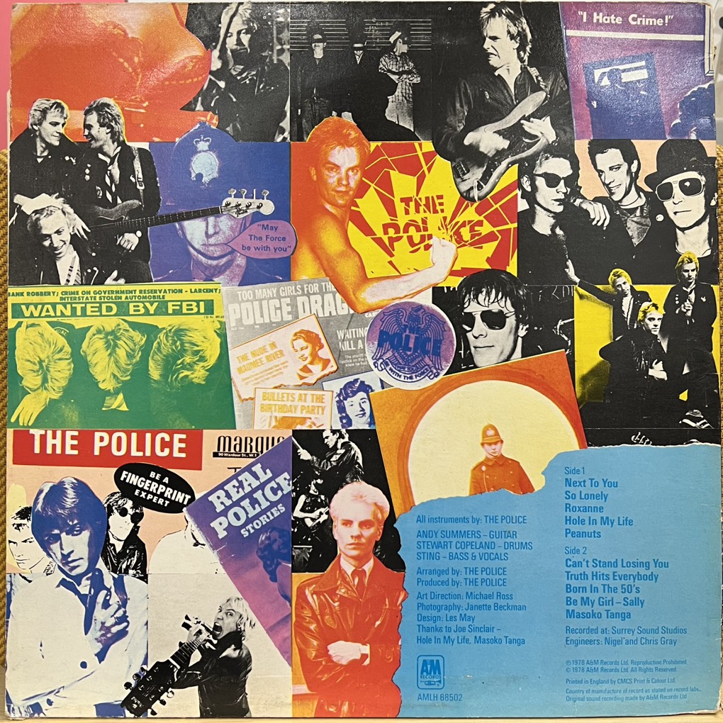 vinyl The Police – Outlandos D'Amour