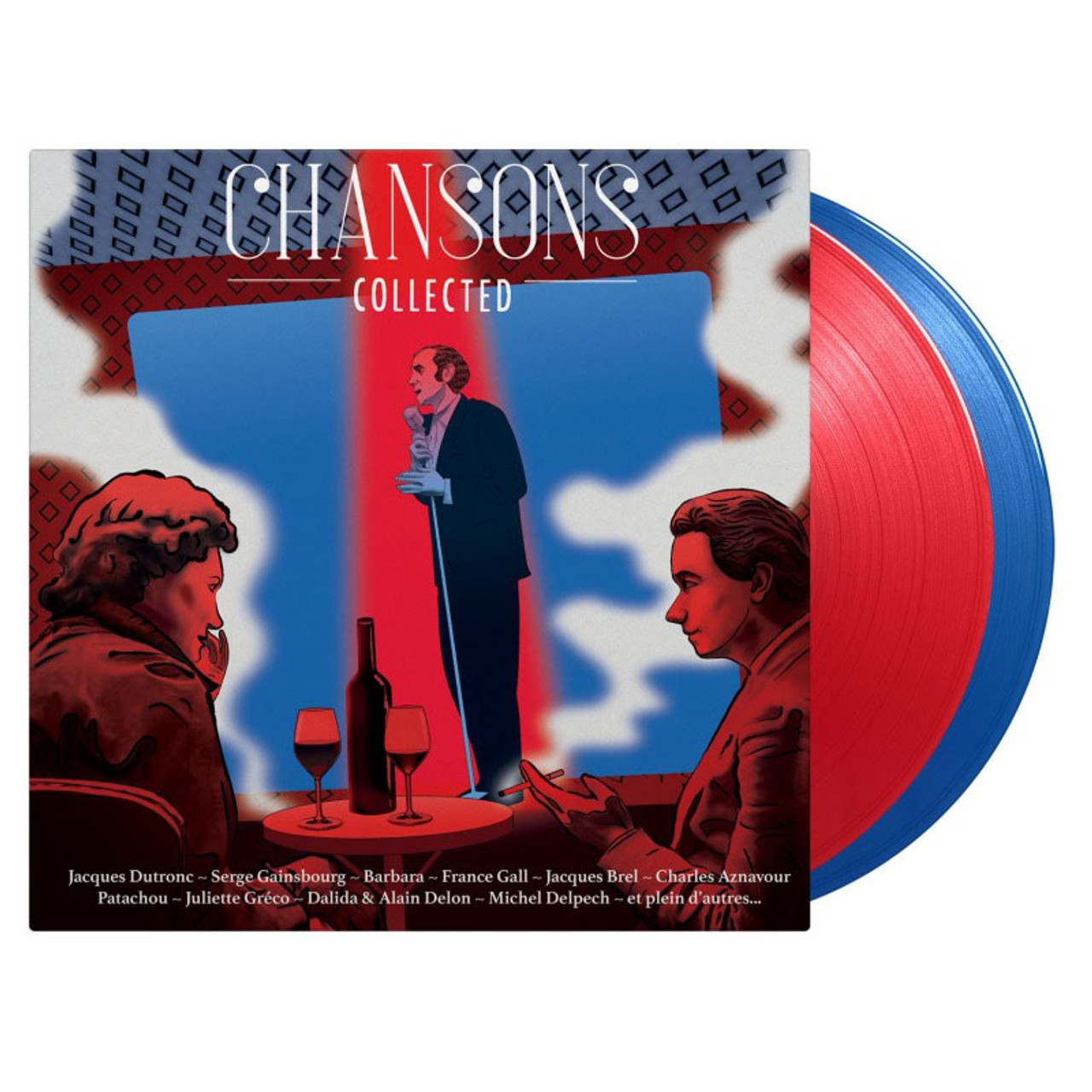 vinyl VARIOUS ARTISTS - CHANSONS COLLECTED (LIMITED/1 RED & 1 BLUE VINYL/180G/2LP)