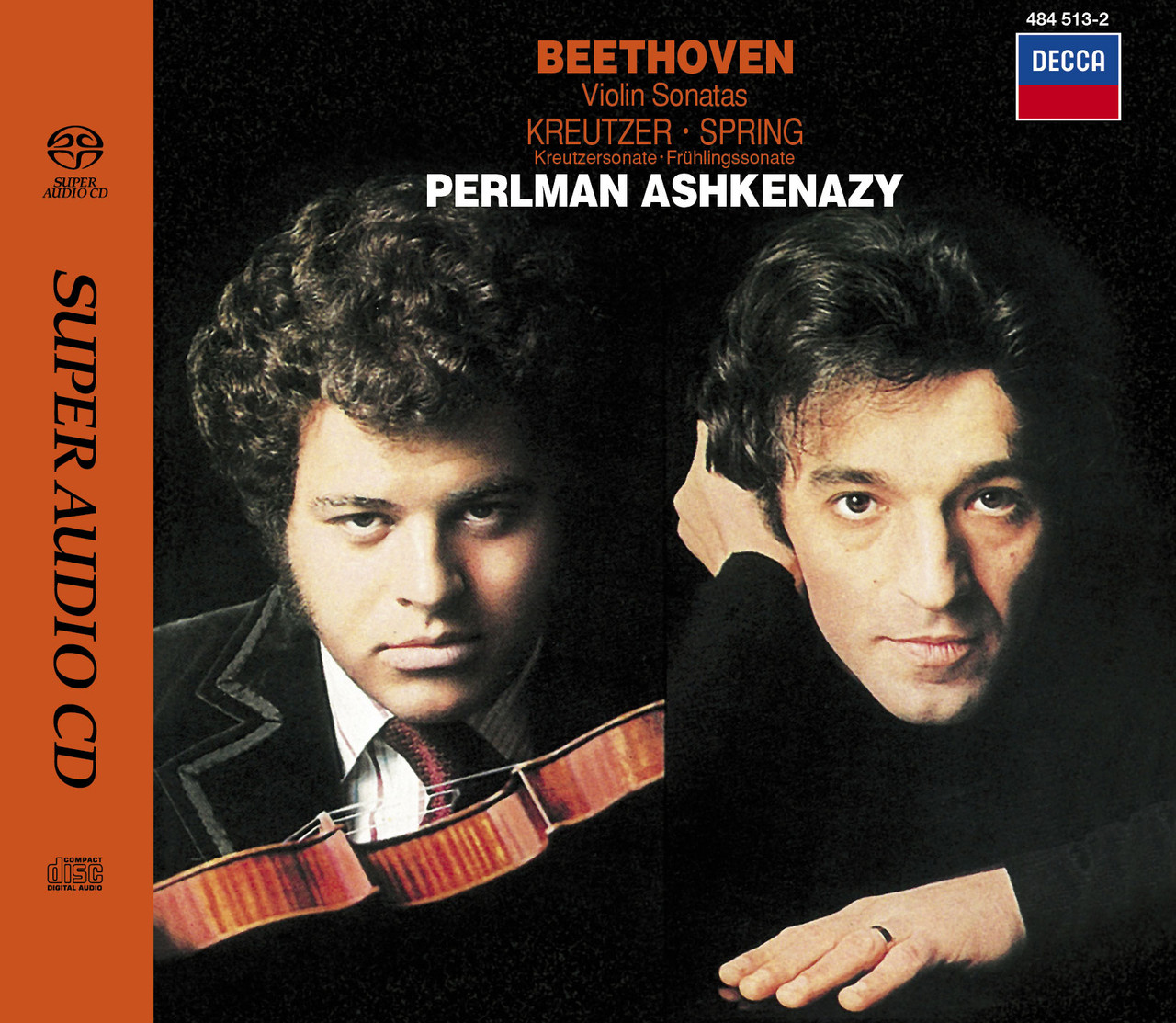 tzhak Perlman & Vladimir Ashkenazy-tzhak Perlman & Vladimir Ashkenazy Beethoven Violin Sonatas No. 5 & 9 Hybrid Stereo Japanese Import SACD
