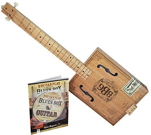 Hal Leonard Electric Blues Cigar Box Slide Guitar Kit (Large Item)
