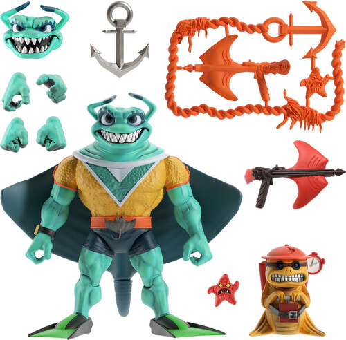 Super7 - Teenage Mutant Ninja Turtles TMNT Ultimates! Wave 5 - Ray Fillet (Large Item, Collectible, Figure, Action Figure)