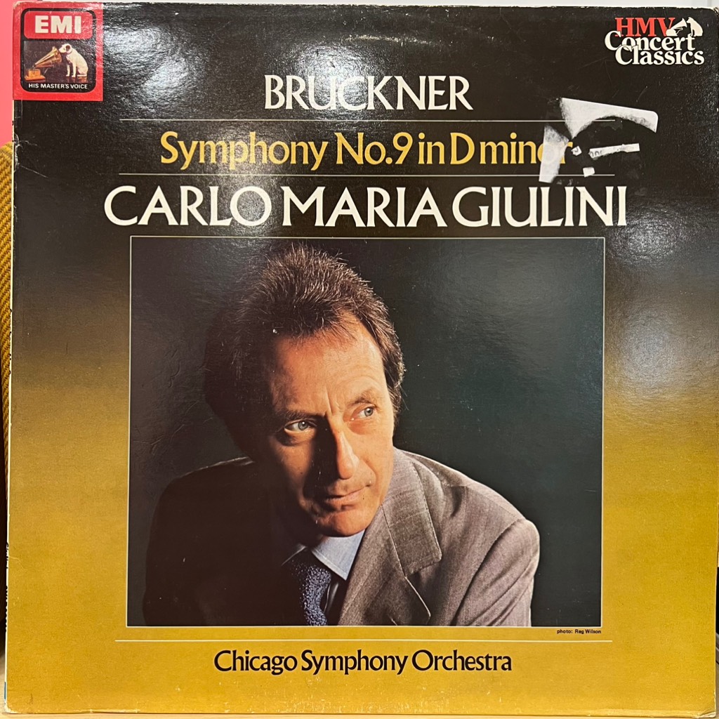 vinyl Bruckner, Carlo Maria Giulini, Chicago Symphony Orchestra – Symphony No. 9 In D Minor