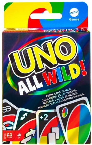 Mattel Games - UNO All Wild (Card Game, Table Top Game)