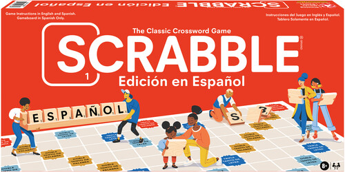 Scrabble Edicion En Espanol The Classic Crossword Game (Large Item, Table Top Game)