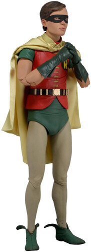NECA - Batman 66 - Burt Ward Robin 1/4 Scale Action Figure (Large Item, Action Figure, Collectible)