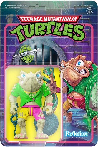 Super7 - Teenage Mutant Ninja Turtles ReAction Wave 6 - Napoleon Bonafrog (Collectible, Figure, Action Figure)
